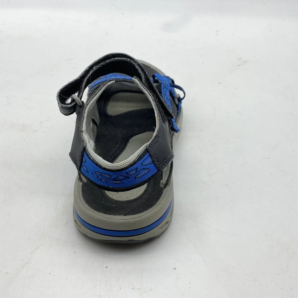 Timberland Mens Sandals 7 Black Blue Y2K Adjustable Hiking‎ Outdoor Gorpcore